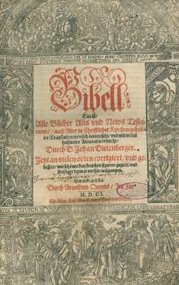 Bild Nr.1: 123-38 Biblia germanica.: (Bibeln)