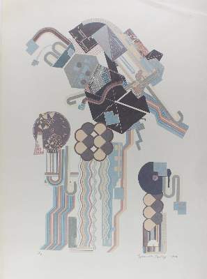 Bild Nr.1: 123-3804 Paolozzi, Eduardo: (Künstlergraphik)