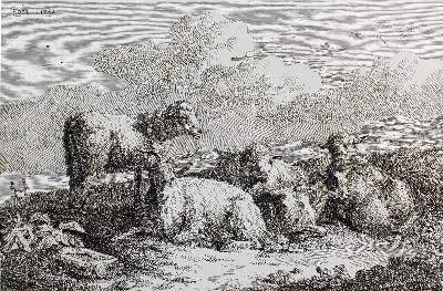 Bild Nr.1: 123-3938 Roos, Joseph: (Künstlergraphik)