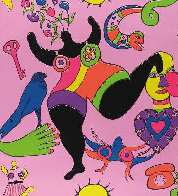 Bild Nr.1: 123-3966 Saint-Phalle, Niki de: (Künstlergraphik)