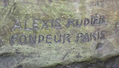 Bild Nr.6: 123-4055 Rodin, Auguste: (Künstlergraphik, Skulpturen - Plastiken)