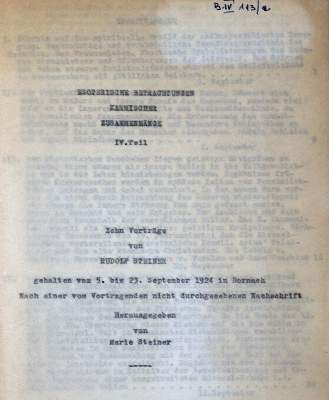 Bild Nr.1: 123-410 Steiner,M.: (Grenzwissenschaften und Okkultismus, Anthroposophie)