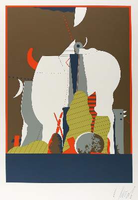 Bild Nr.3: 123-4133 Vasarely, Victor: (Künstlergraphik)