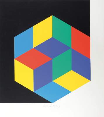 Bild Nr.1: 123-4134 Vasarely, Victor: (Künstlergraphik)