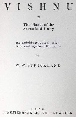 Bild Nr.1: 123-419 Strickland,W.W.: (Grenzwissenschaften und Okkultismus)