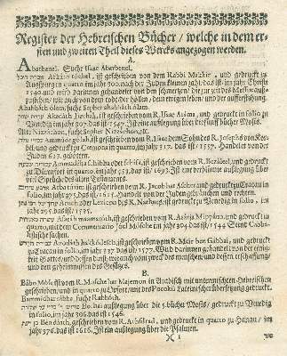 Bild Nr.2: 123-422 Eisenmenger,J.A.: (Judaica)