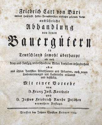 Bild Nr.1: 123-432 Buri,F.C.v.: (Juridica und Kriminologie)