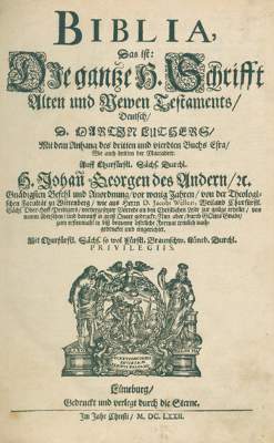 Bild Nr.2: 123-44 Biblia germanica.: (Bibeln)