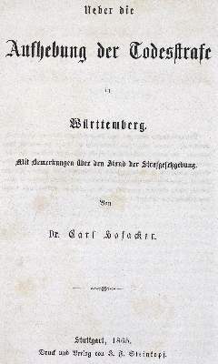 Bild Nr.1: 123-450 Hofacker,C.: (Juridica und Kriminologie, Todesstrafe)