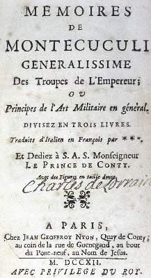Bild Nr.1: 123-508 Montecuculi,(R.de).: (Militaria)
