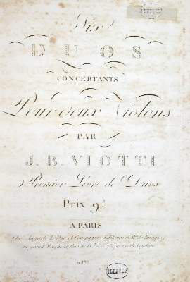 Bild Nr.11: 123-548 Viotti,J.B.: (Musik)