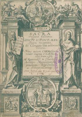 Bild Nr.1: 123-55 Biblia latina.: (Bibeln)