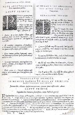 Bild Nr.1: 123-61 Biblia polyglotta.: (Bibeln)