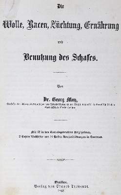 Bild Nr.1: 123-610 May,G.: (Land- und Forstwirtschaft, Landwirtschaft, Schafzucht)