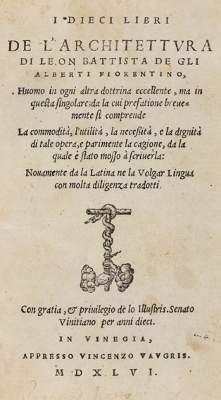 Bild Nr.1: 123-614 Alberti,L.B.: (Kunstwissenschaft)