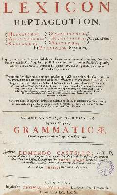 Bild Nr.2: 123-697 Castell,E.: (Lexika - Wörterbücher - Sprachwissenschaften)