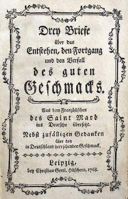 Bild Nr.1: 123-751 (Remond) de Saint Mard,(T.).: (Kultur- und Sittengeschichte)