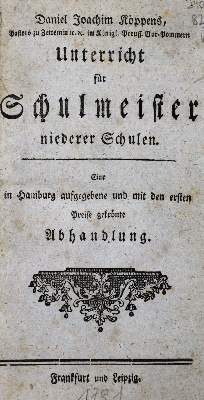 Bild Nr.1: 123-793 Köppen,D.J.: (Pädagogik)