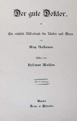 Bild Nr.1: 123-806 Nassauer,M.: (Struwwelpeteriaden)