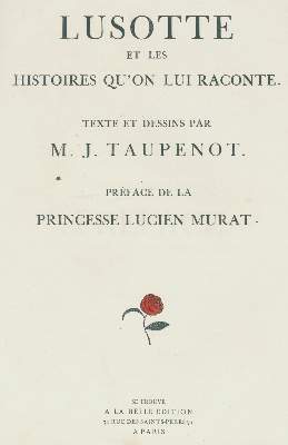 Bild Nr.1: 123-811 Taupenot,M.J.: (Kinder- und Jugendbücher)
