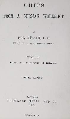 Bild Nr.1: 123-861 Müller,(F.)M.: (Einband)