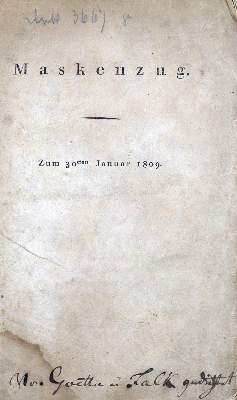 Bild Nr.1: 123-876 (Goethe,J.W.v.).: (Literatur und illustrierte Bücher bis 19.Jahrhundert)