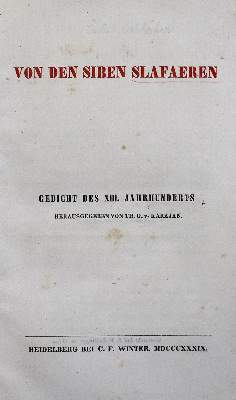 Bild Nr.1: 123-899 Karajan,T.G.v. (Hrsg.).: (Laßberg)