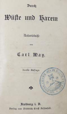 Bild Nr.1: 123-907 May,K.: (Literatur und illustrierte Bücher bis 19.Jahrhundert)
