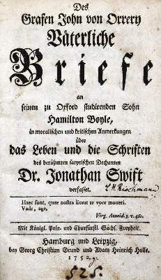 Bild Nr.1: 123-914 Orrery,J.v.: (Literatur und illustrierte Bücher bis 19.Jahrhundert)