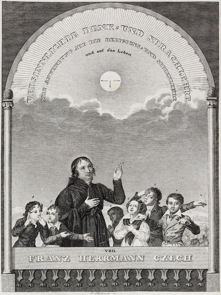 Große Abbildung Nr.1: 124-1023 Czech,F.H.: (Pädagogik, Taubstummenwesen)