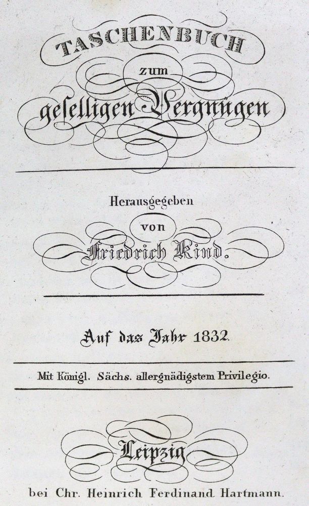 Große Abbildung Nr.2: 124-1058 Kind,F. (Hrsg.).: (Almanache)