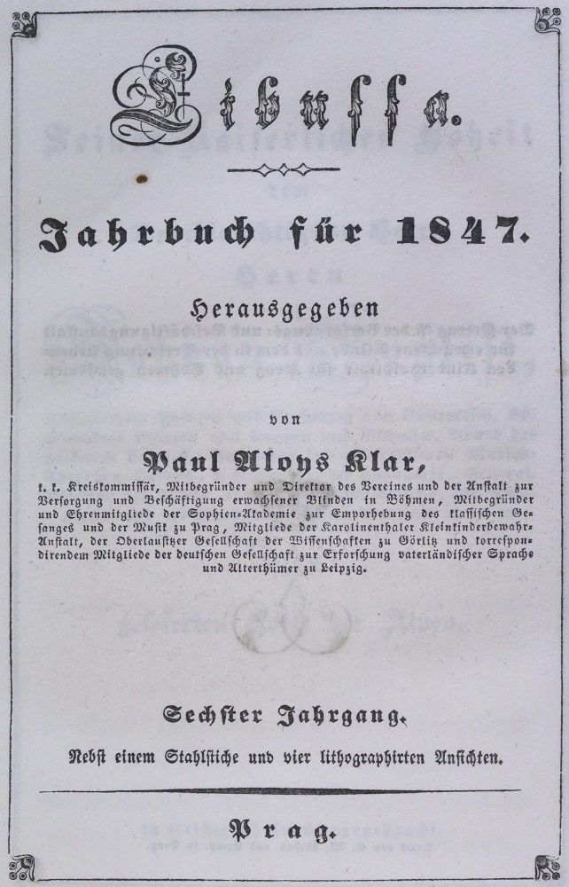 Große Abbildung Nr.2: 124-1059 Klar,A. (Hrsg.).: (Almanache)