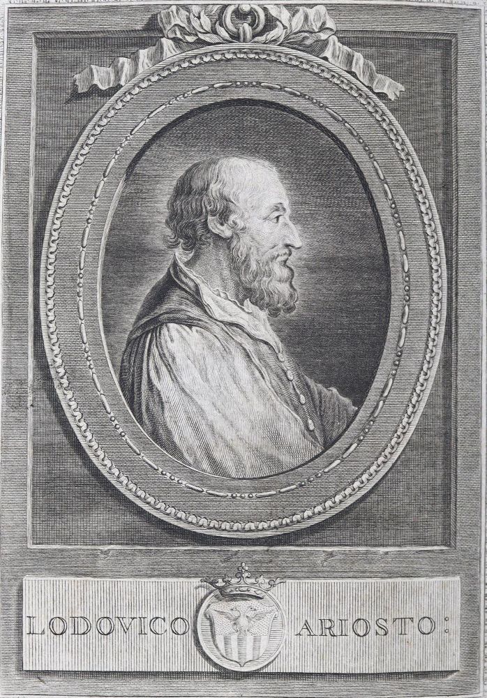 Große Abbildung Nr.10: 124-1070 Ariosto,L.: (Literatur und illustrierte Bücher bis 19.Jahrhundert)