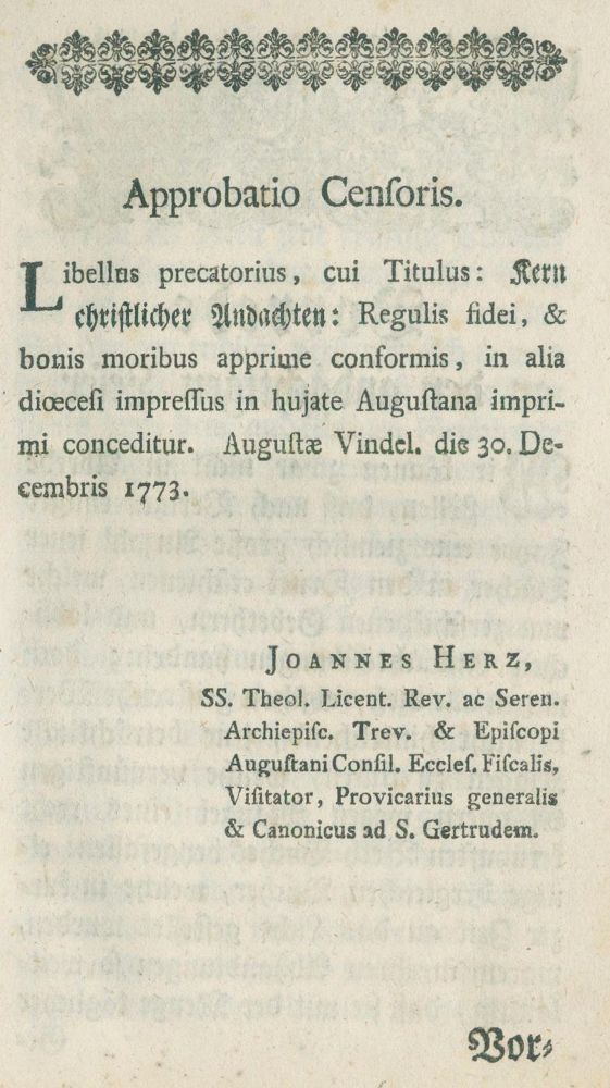 Große Abbildung Nr.2: 124-1118 Süddeutscher Rokoko-Einband.: (Einband)