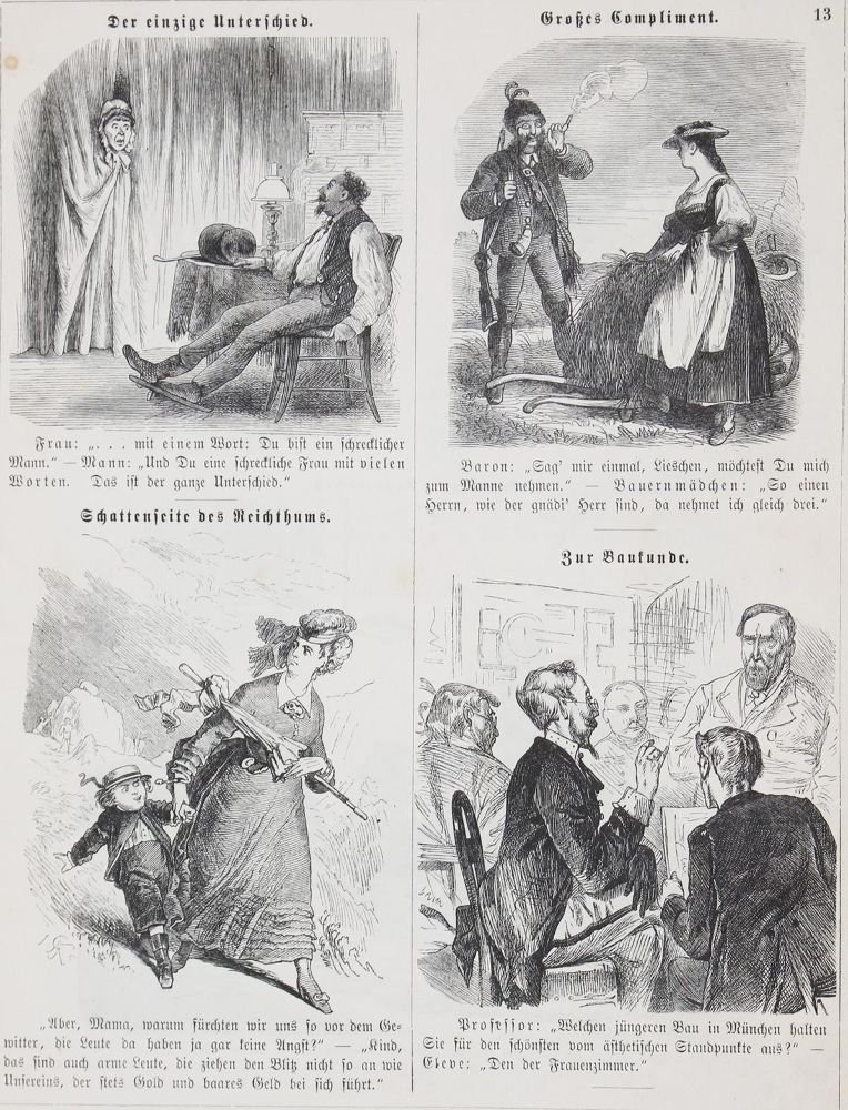 Große Abbildung Nr.2: 124-1126 Fliegende Blätter.: (Literatur und illustrierte Bücher bis 19.Jahrhundert)