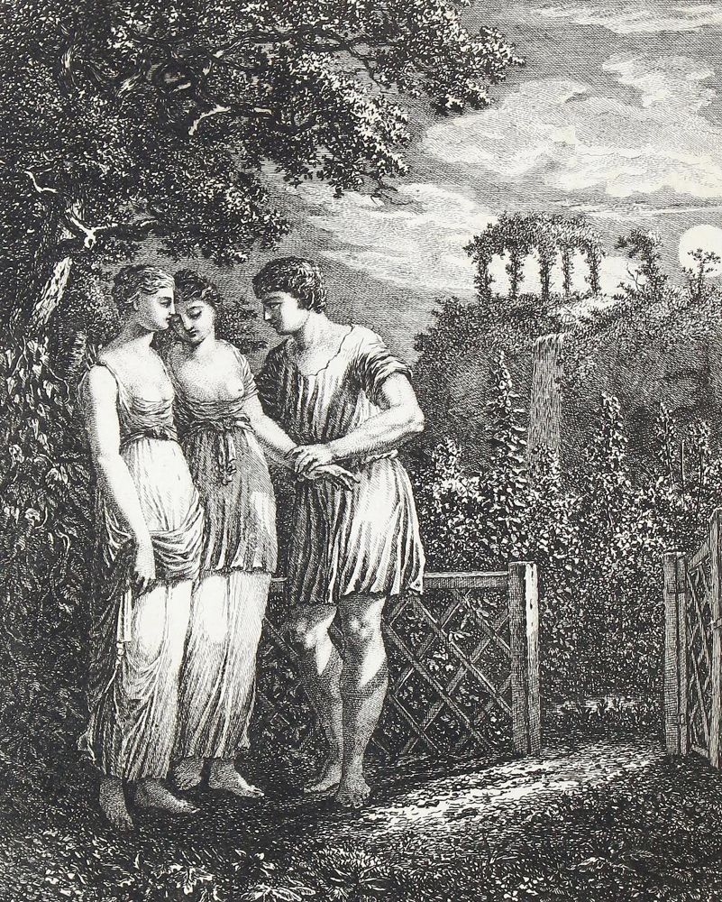 Große Abbildung Nr.4: 124-1133 Gessner,S.: (Literatur und illustrierte Bücher bis 19.Jahrhundert)