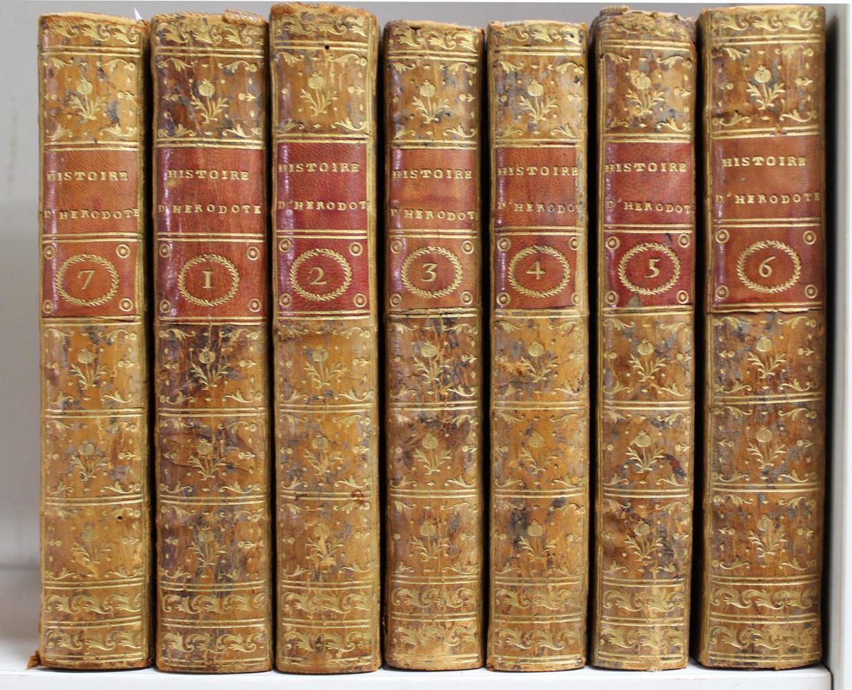 Große Abbildung Nr.1: 124-1144 Herodotus.: (Literatur und illustrierte Bücher bis 19.Jahrhundert)