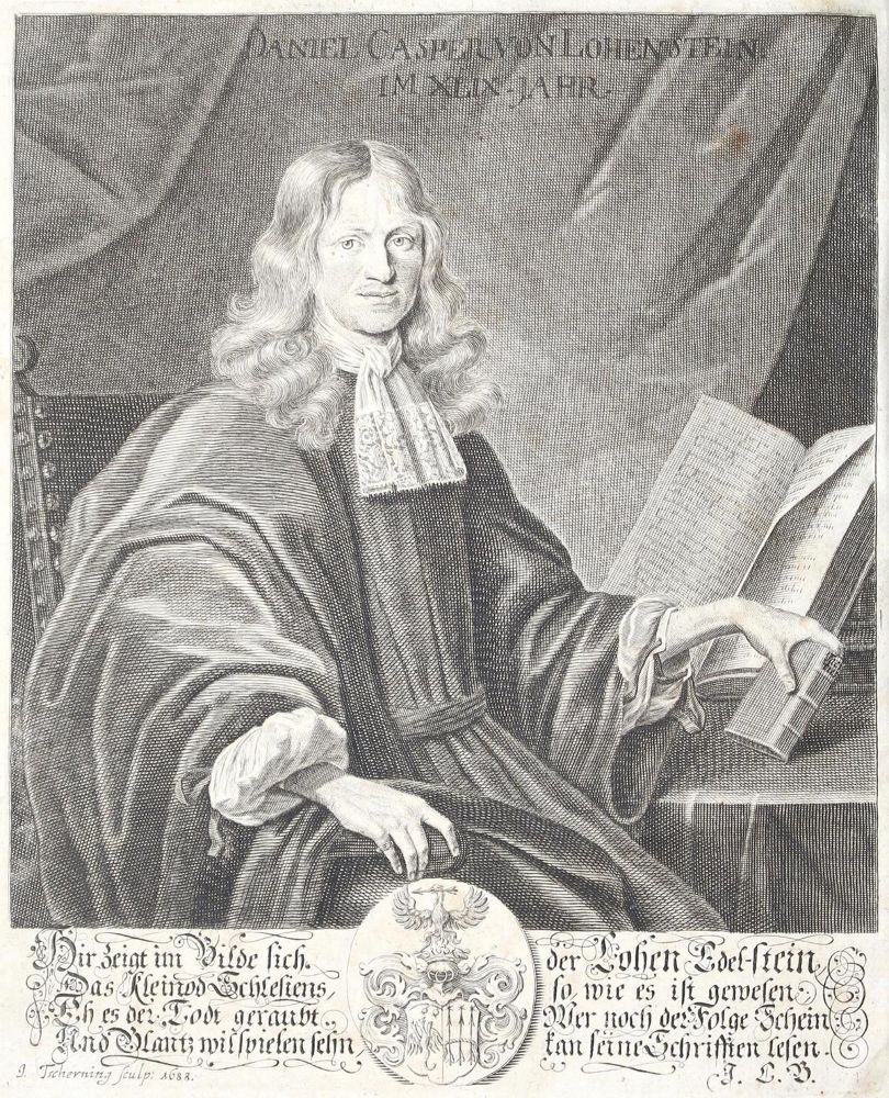 Große Abbildung Nr.3: 124-1166 Lohenstein,D.C.v.: (Literatur und illustrierte Bücher bis 19.Jahrhundert)