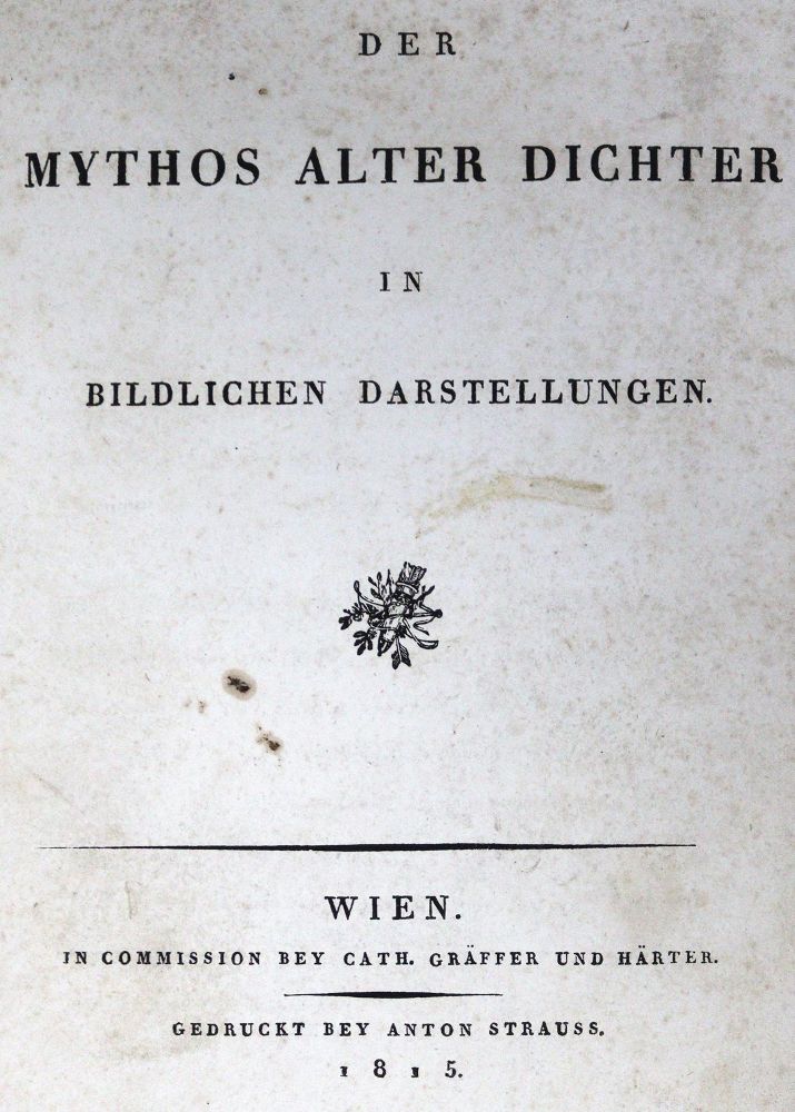 Große Abbildung Nr.1: 124-1183 Mythos alter Dichter, Der,: (Literatur und illustrierte Bücher bis 19.Jahrhundert)