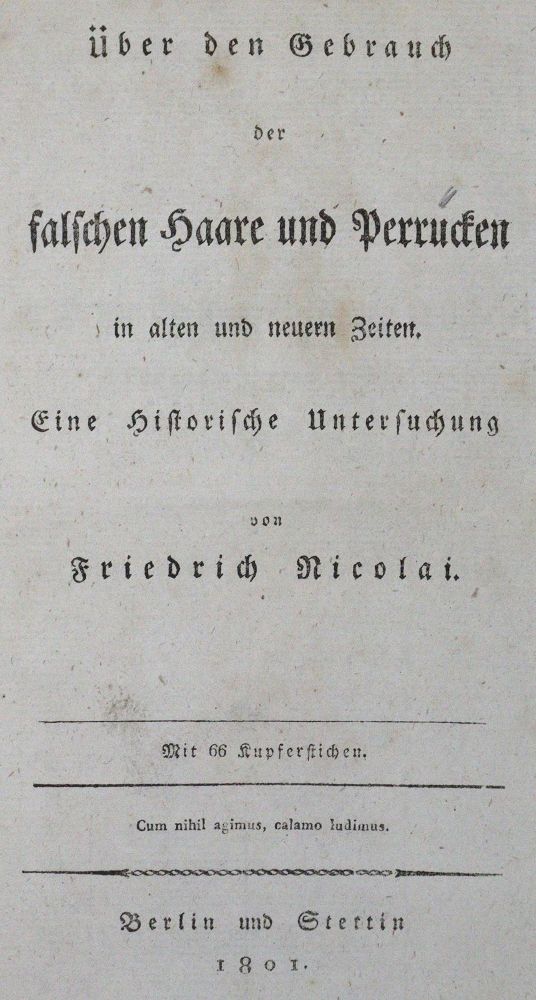 Große Abbildung Nr.1: 124-1186 Nicolai,F.: (Literatur und illustrierte Bücher bis 19.Jahrhundert)
