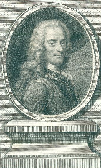 Große Abbildung Nr.1: 124-1233 Voltaire,(F.M.A.de).: (Literatur und illustrierte Bücher bis 19.Jahrhundert)