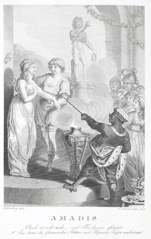 Große Abbildung Nr.2: 124-1238 Wieland,C.M.: (Literatur und illustrierte Bücher bis 19.Jahrhundert)