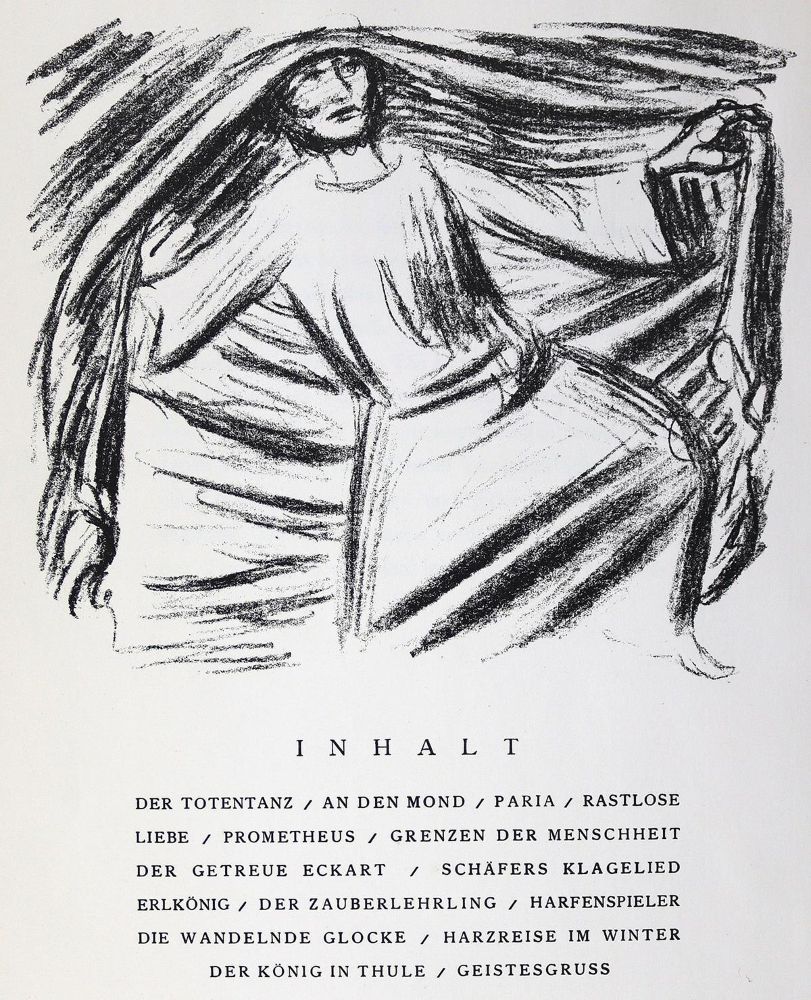 Große Abbildung Nr.2: 124-1246 Goethe,(J.W.v.).: (Barlach)