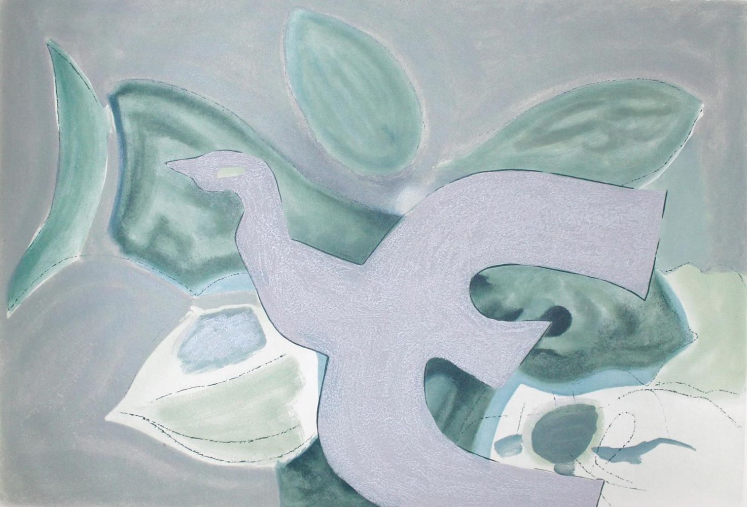 Große Abbildung Nr.11: 124-1258 Saint-John Perse (d.i. Alexis Leger).: (Braque)
