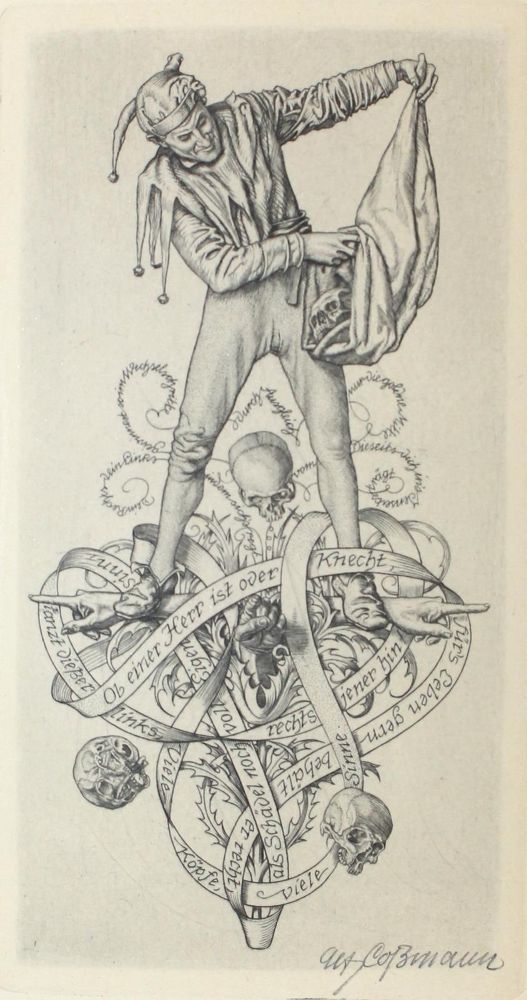 Große Abbildung Nr.2: 124-1267 Coßmann,A.: (Literatur und illustrierte Bücher 20.Jahrhundert - Alte Literatur in modernen Ausgaben)