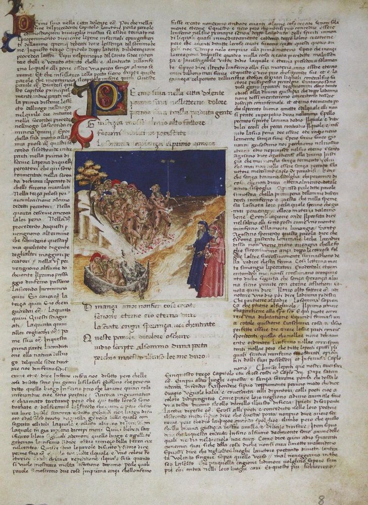 Große Abbildung Nr.5: 124-1272 Genio d'Italia:: (Dante)
