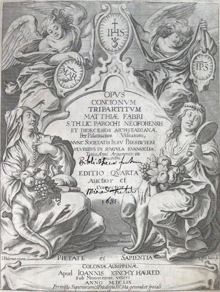 Große Abbildung Nr.1: 124-128 Faber,M.: (Alte Drucke, Handschriften und Theologie)