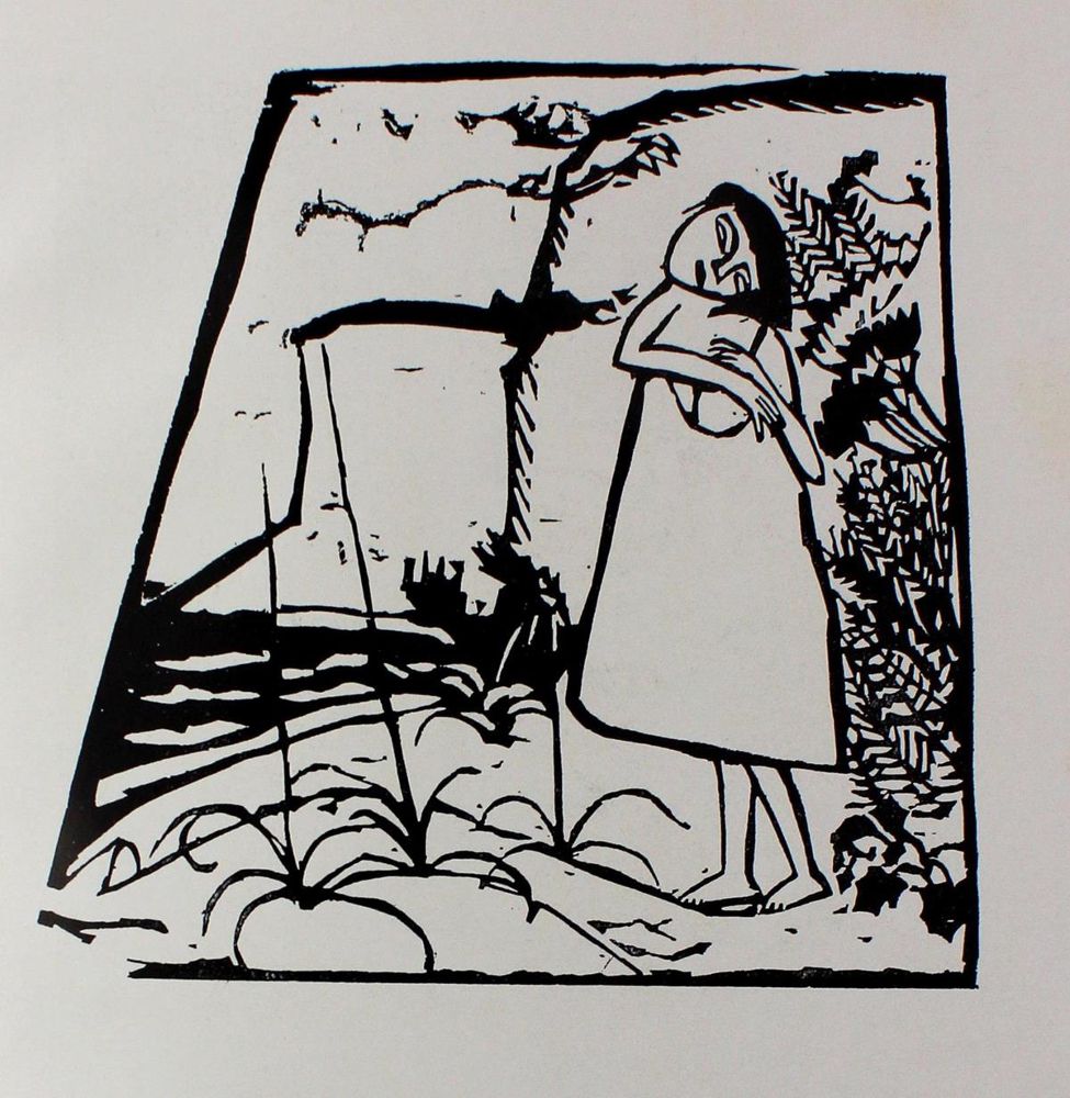 Große Abbildung Nr.2: 124-1292 Erich Heckel.: (Literatur und illustrierte Bücher 20.Jahrhundert - Alte Literatur in modernen Ausgaben)