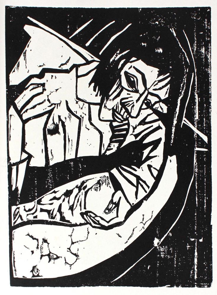 Große Abbildung Nr.3: 124-1292 Erich Heckel.: (Literatur und illustrierte Bücher 20.Jahrhundert - Alte Literatur in modernen Ausgaben)