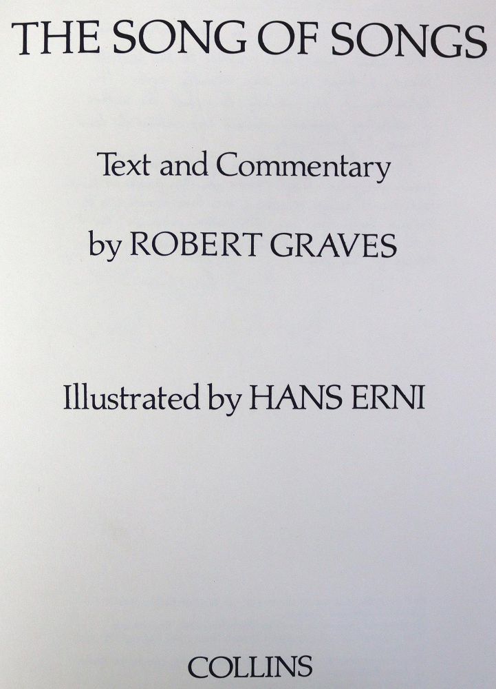 Große Abbildung Nr.1: 124-1296 Graves,R.: (Erni)